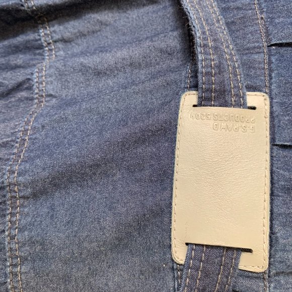 G-STAR RAW Denim Flight Suit style Jumpsuit - Picture 7 of 14